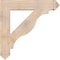 Ekena Millwork Funston Arts & Crafts Smooth Bracket, Douglas Fir, 5 1/2"W x 34"D x 34"H BKT06X34X34FST03SDF - alternate 3